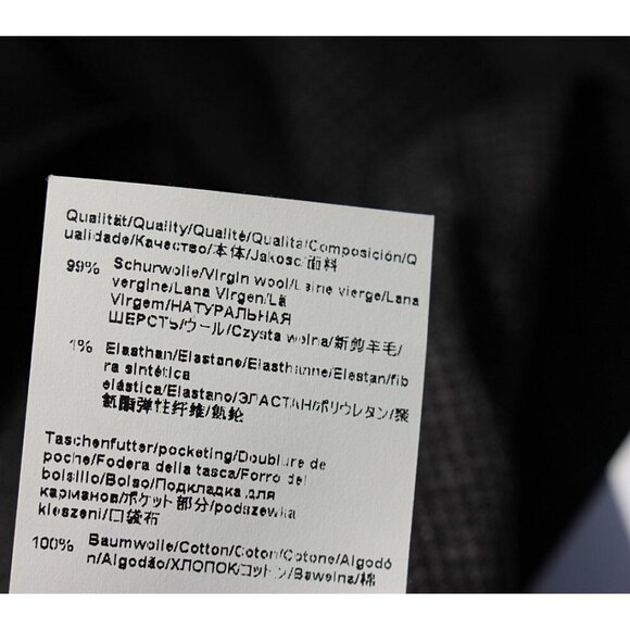 New - sz 14 - Boss Hugo Boss Women's "Tafena" Tailored Suiting Trousers, Wool - Picture 15 of 16